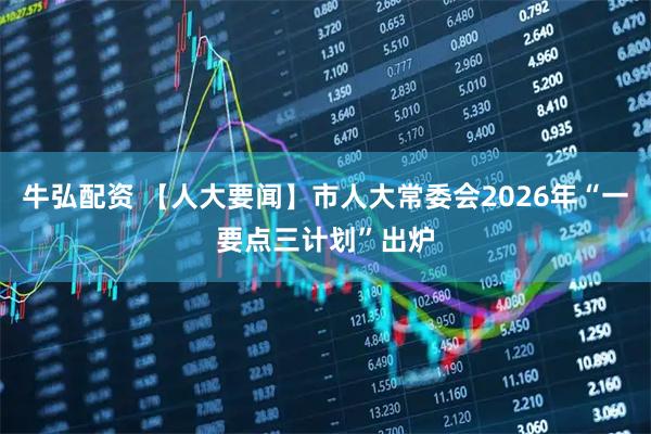 牛弘配资 【人大要闻】市人大常委会2026年“一要点三计划”出炉