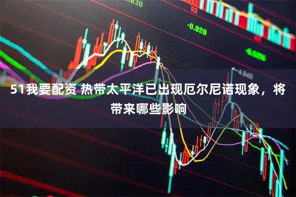 51我要配资 热带太平洋已出现厄尔尼诺现象,将带来哪些影响