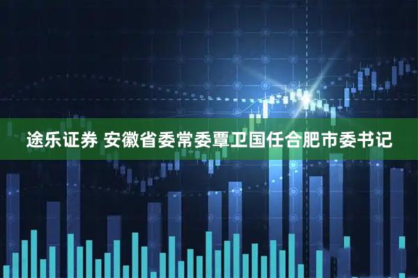 途乐证券 安徽省委常委覃卫国任合肥市委书记